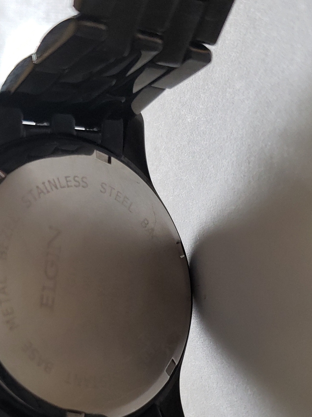Black Stainless Steel Men's Watch
